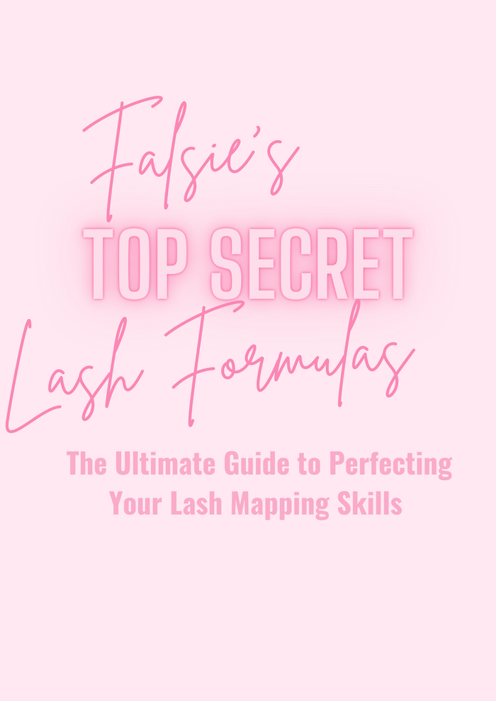 FALSIE’s Top and Bottom Lash Mapping EBOOK